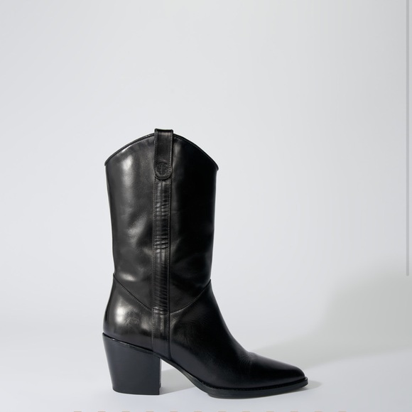 Maje Leather Boots - Picture 10 of 16